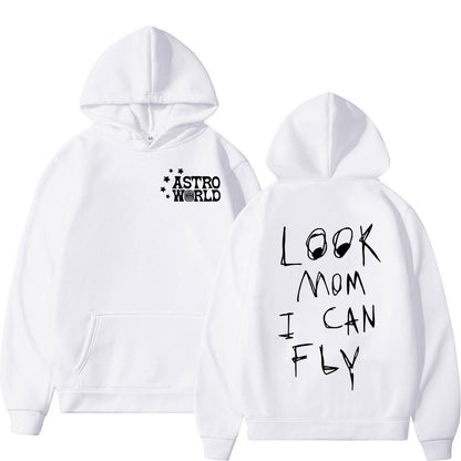 Travis Scott Cactus Jack Look Mom I Can Fly Graphic Hoodie