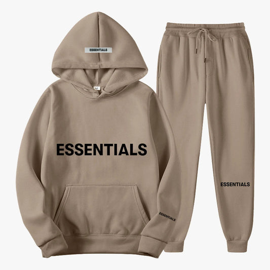 Unisex Essentials Hoodie and Sweatpants Tracksuit Set