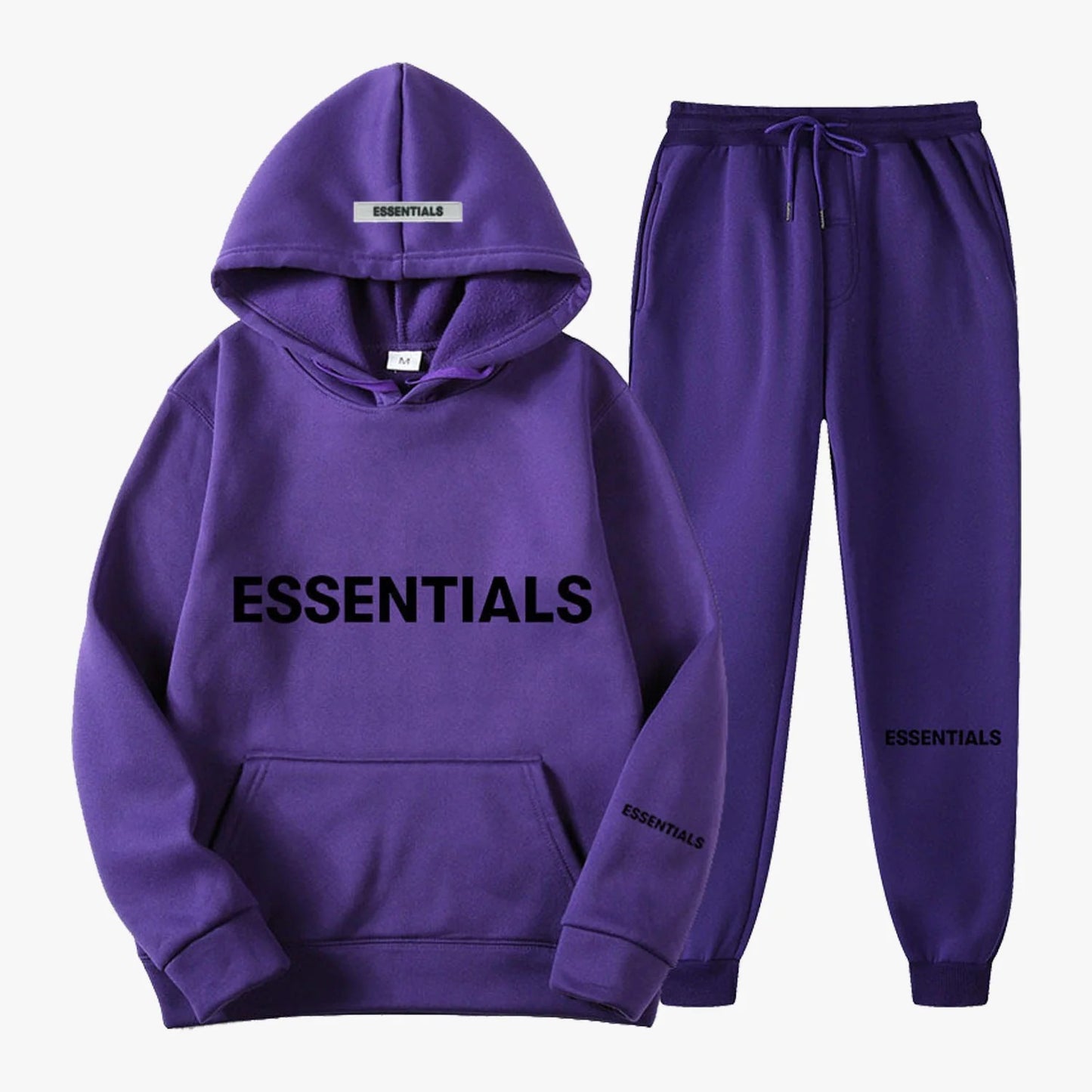 Unisex Essentials Hoodie and Sweatpants Tracksuit Set