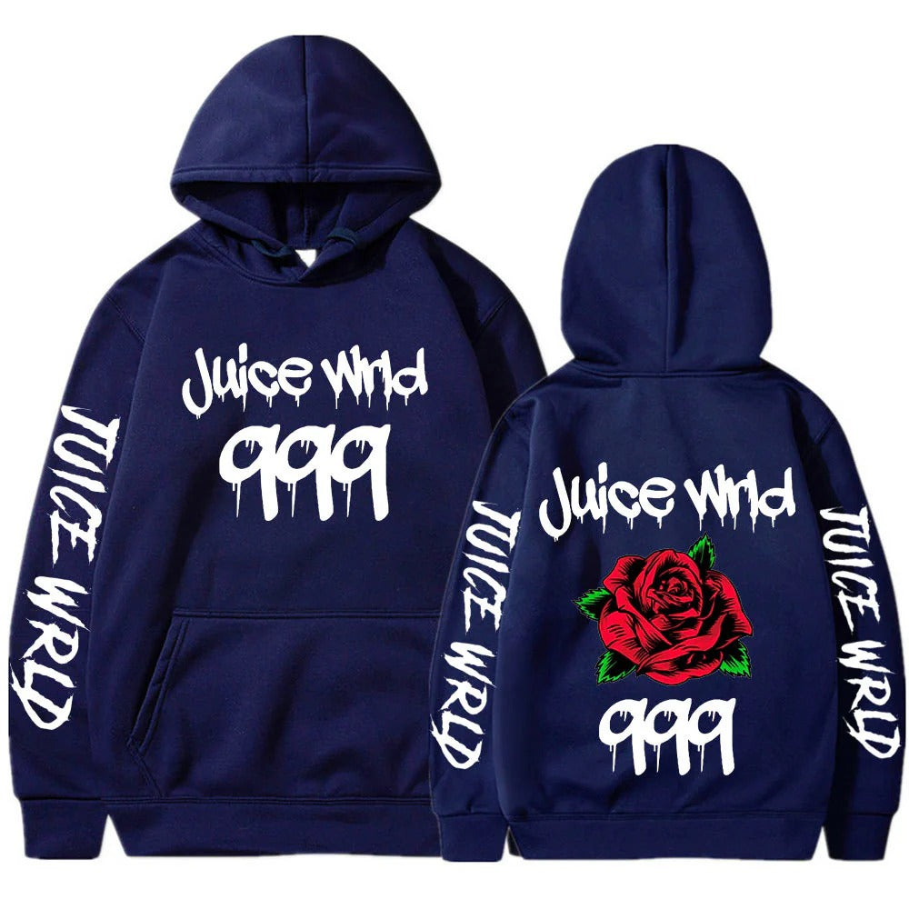Juice Wrld Merch Hoodie Sweatshirt Women Men's Rapper Outwear Harajuku Streetwear Pullovers
