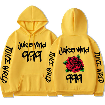 Juice Wrld Merch Hoodie Sweatshirt Women Men's Rapper Outwear Harajuku Streetwear Pullovers
