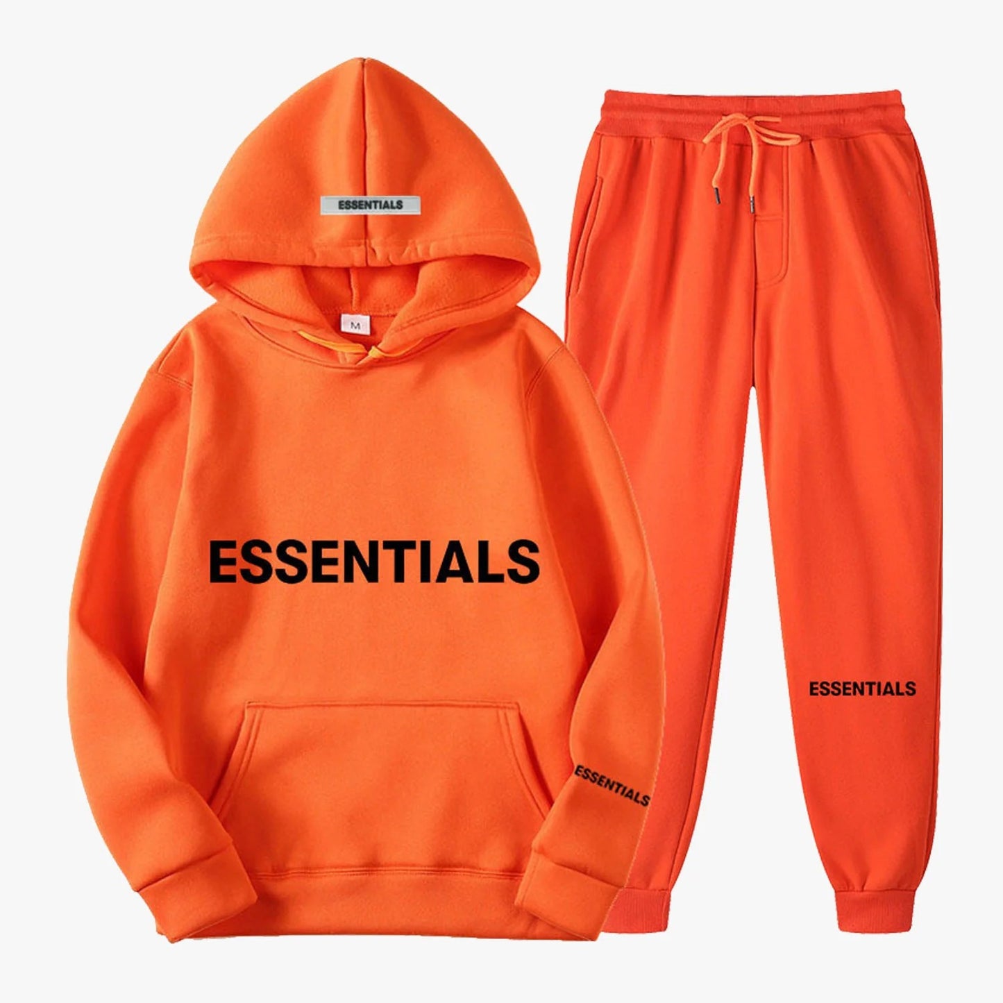 Unisex Essentials Hoodie and Sweatpants Tracksuit Set