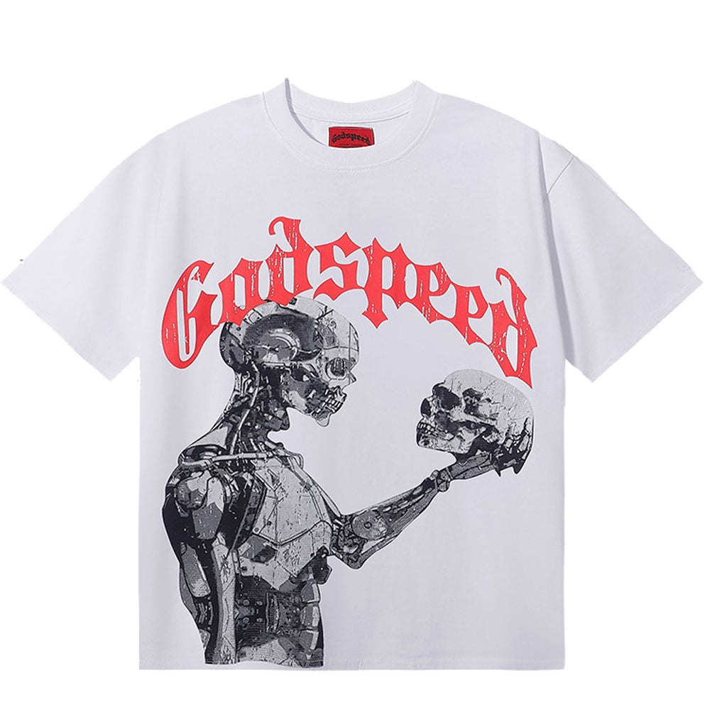 Godspeed Shirts Skeleton Graphic Tee